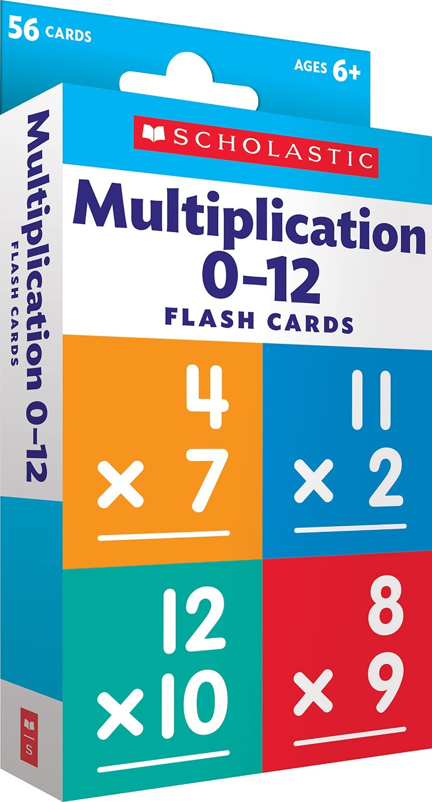 Flash Cards: Multiplication 0 – 12, Free Shipping