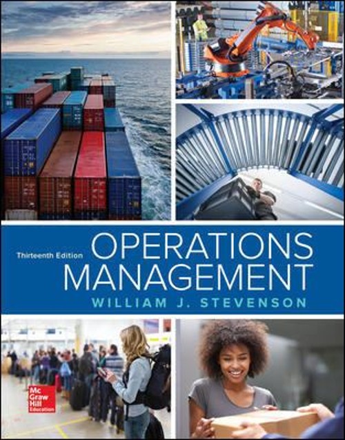 Operations Management Hardcover William J. Stevenson