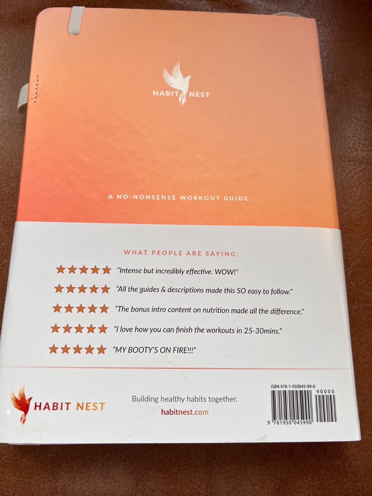 ORANGE BADSS BODY GOALS JOURNAL: BOOTY SHAPING & RESISTANCE TRAINING NEW