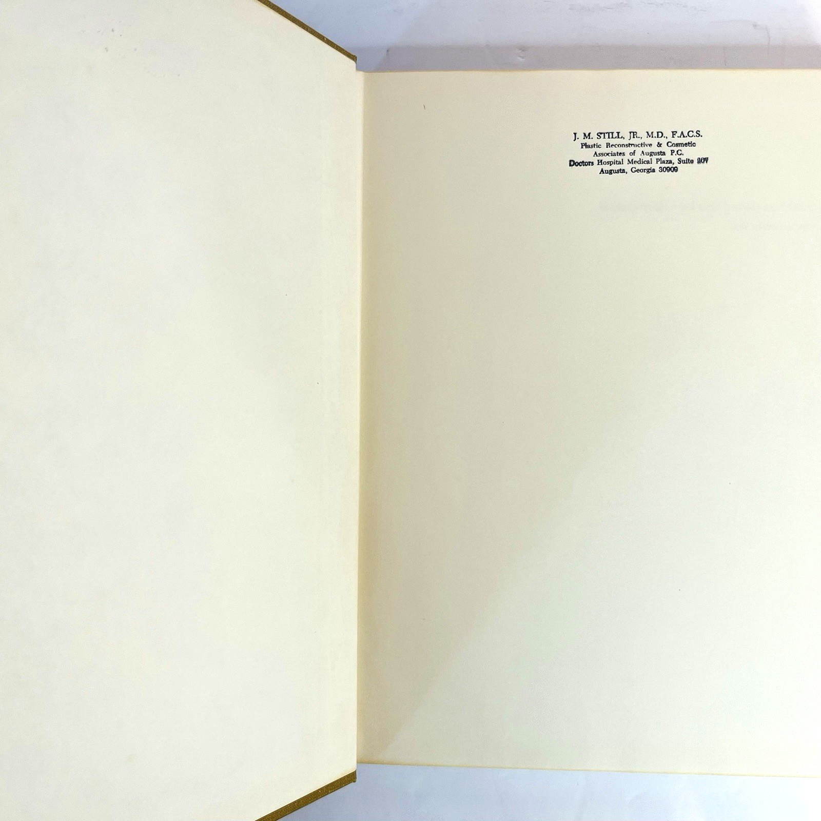 Vintage Reanimation of The Paralyzed Face Book Hardcover Leonard R. Rubin 1977