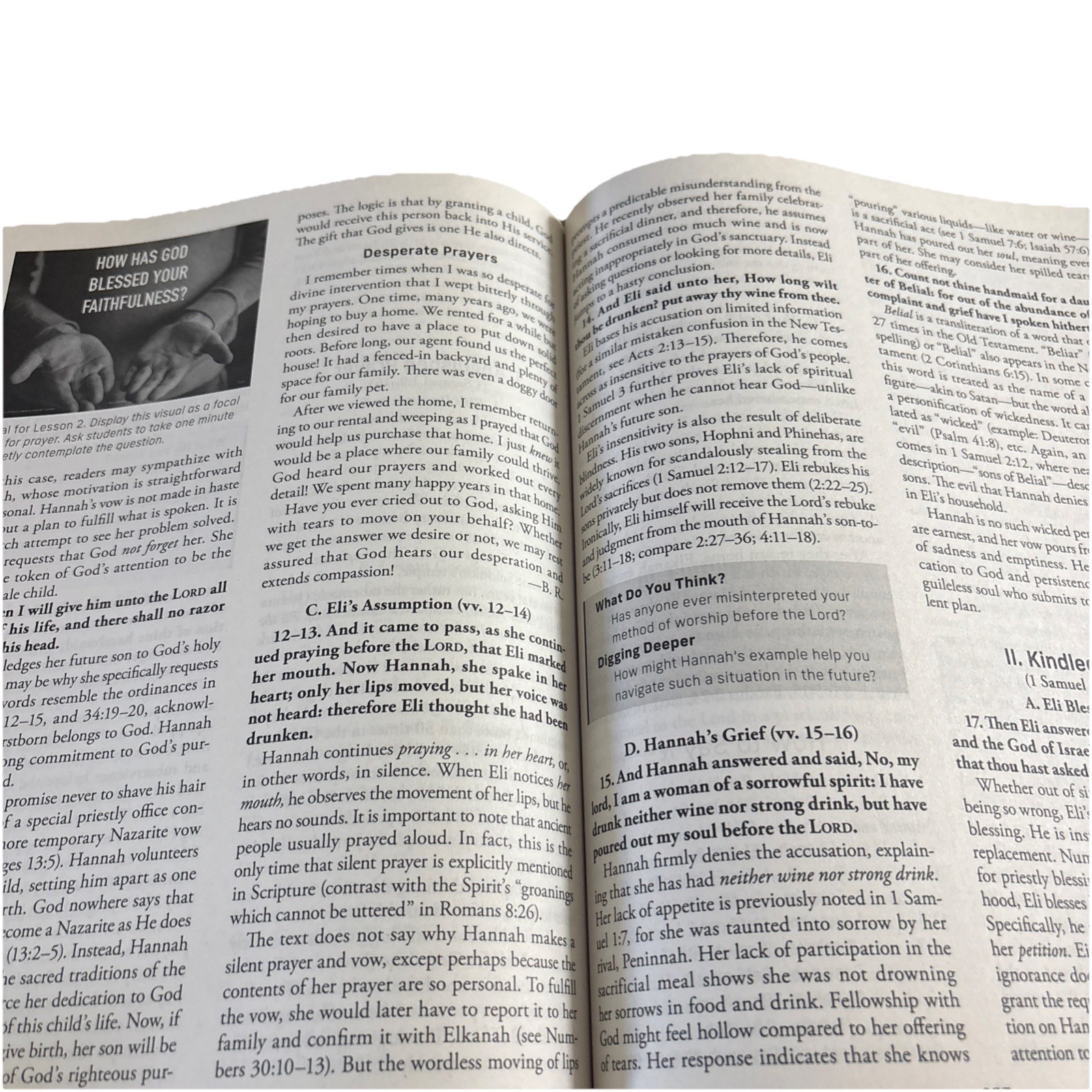 KJV Standard Lesson Commentary® Large Print Edition 2025-2026 Good/Some Marks*