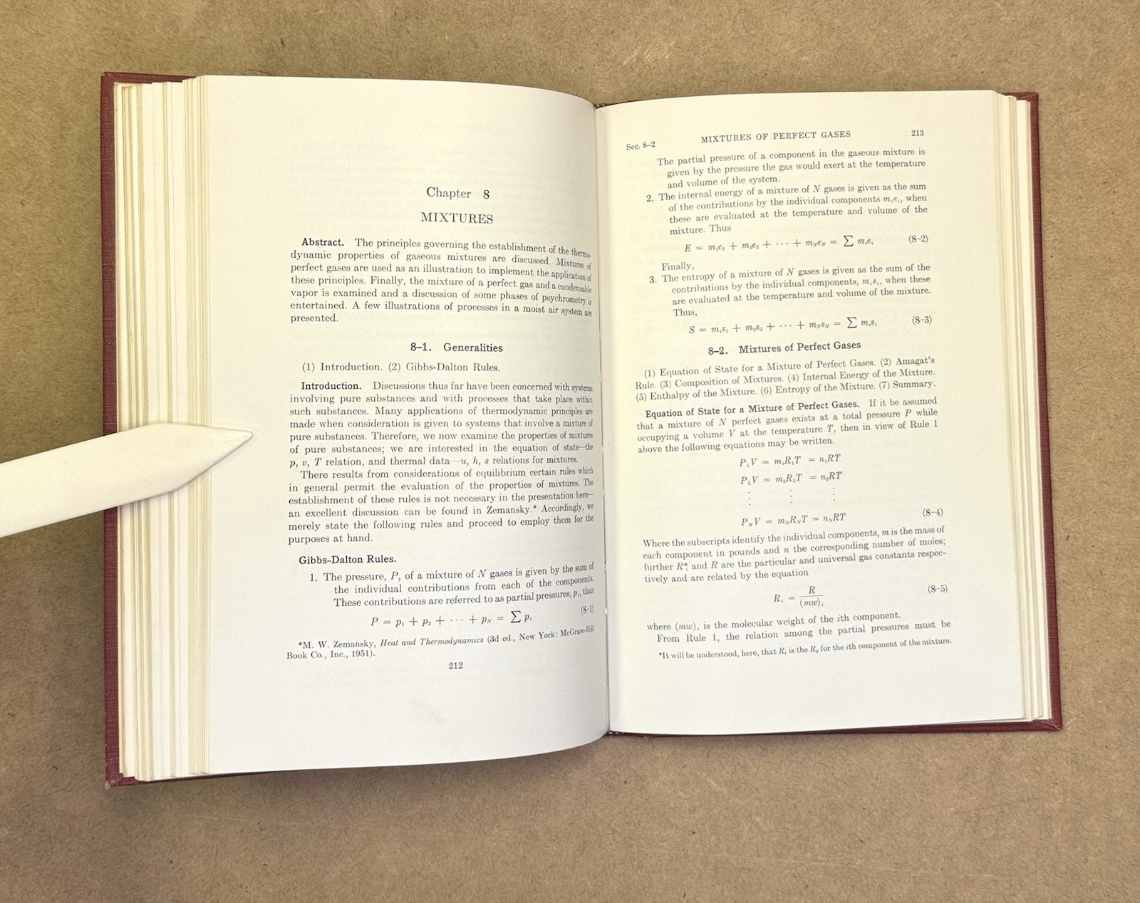 Vintage 1955 Thermodynamics by Sweigert & Goglia (Georgia Tech) HC 1st Edition