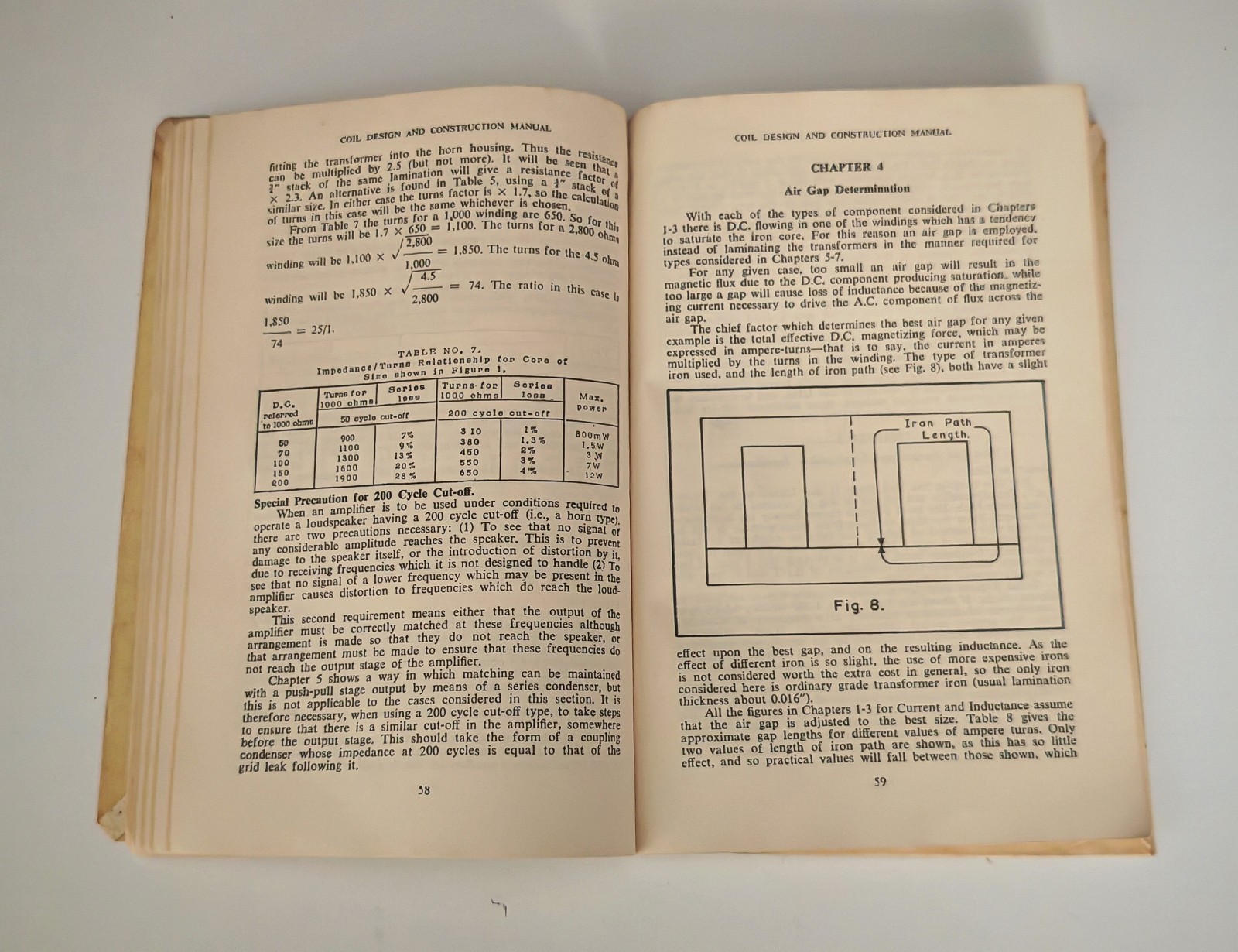 Vintage Coil Design and Construction Manual No.160 Bernards Radio Book 1960 Elec