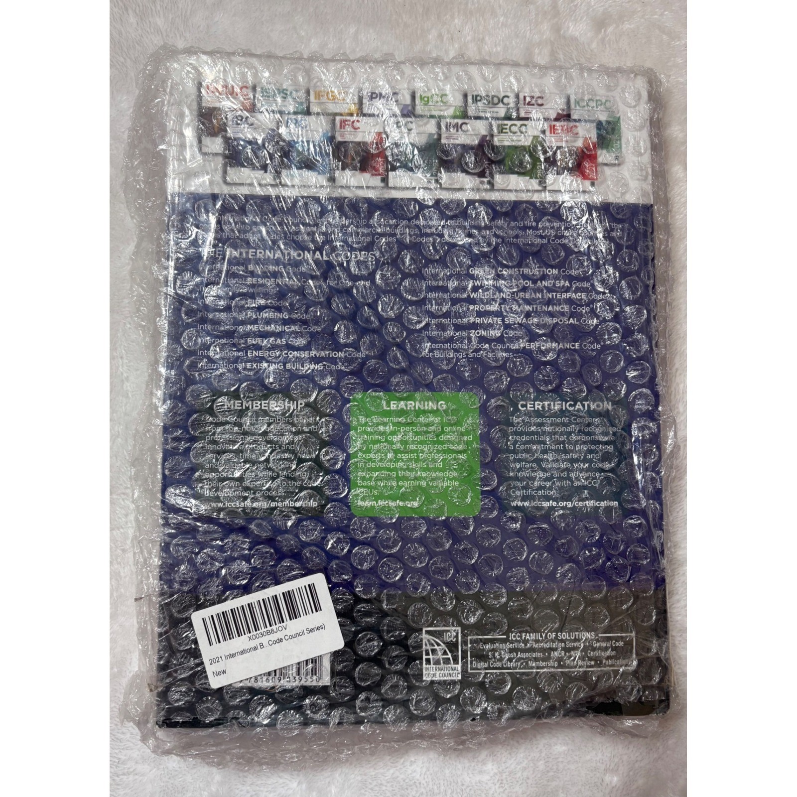 2021 International Building Code IBC Softcover Book ICC New 9781609839550
