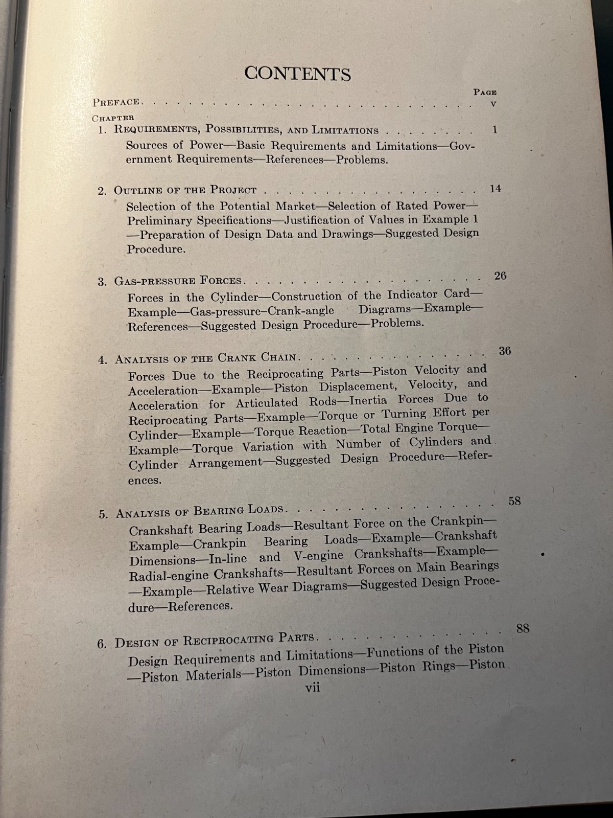 Vintage 1942 Aircraft Engine Design Stated 1st Edition by Liston