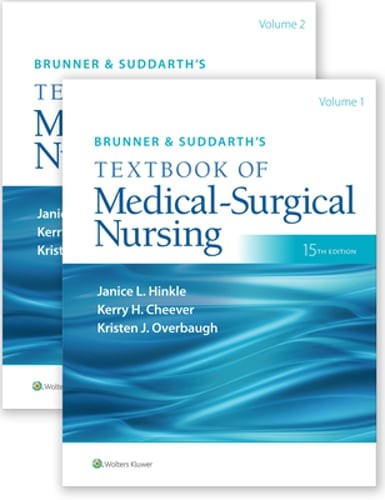 Brunner & Suddarth’s Textbook of Medical-Surgical Nursing (2 Vol): Volume 2: New