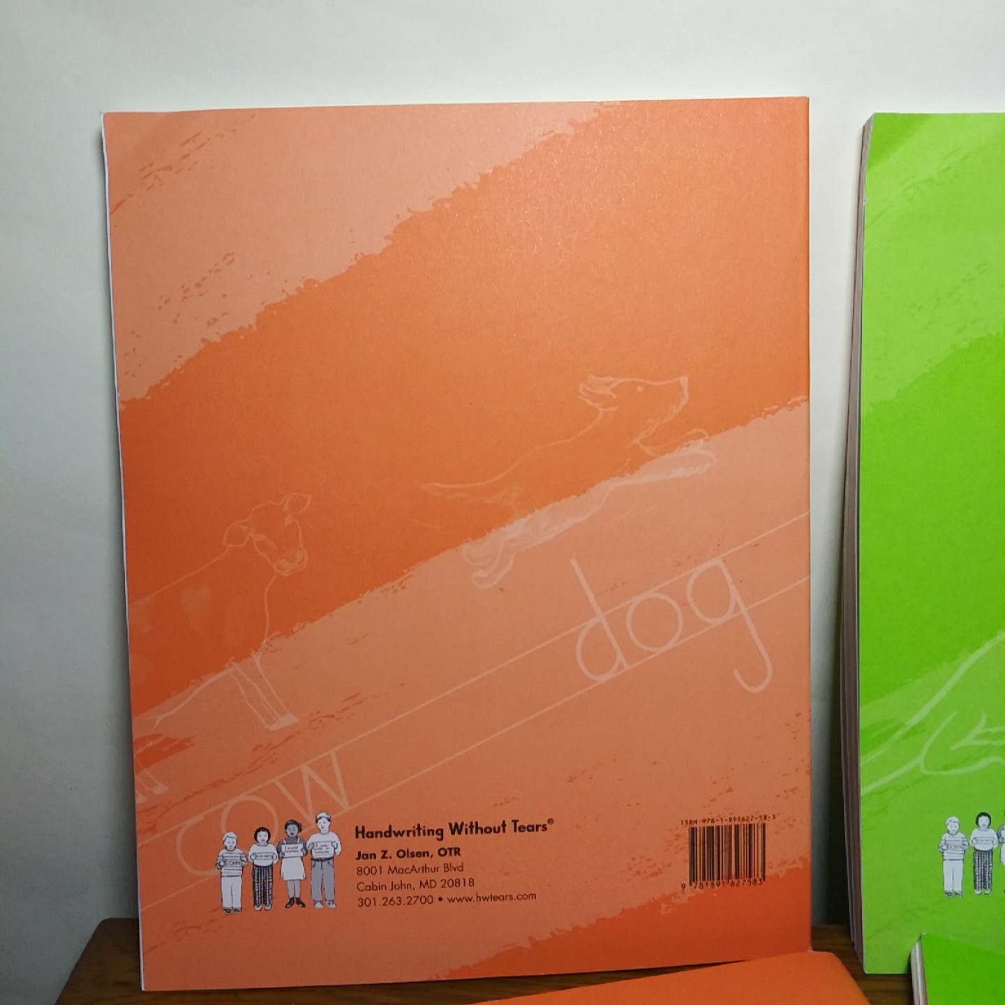 Handwriting Without Tears 4 Books Teacher Student Workbooks Math Foam Fractions