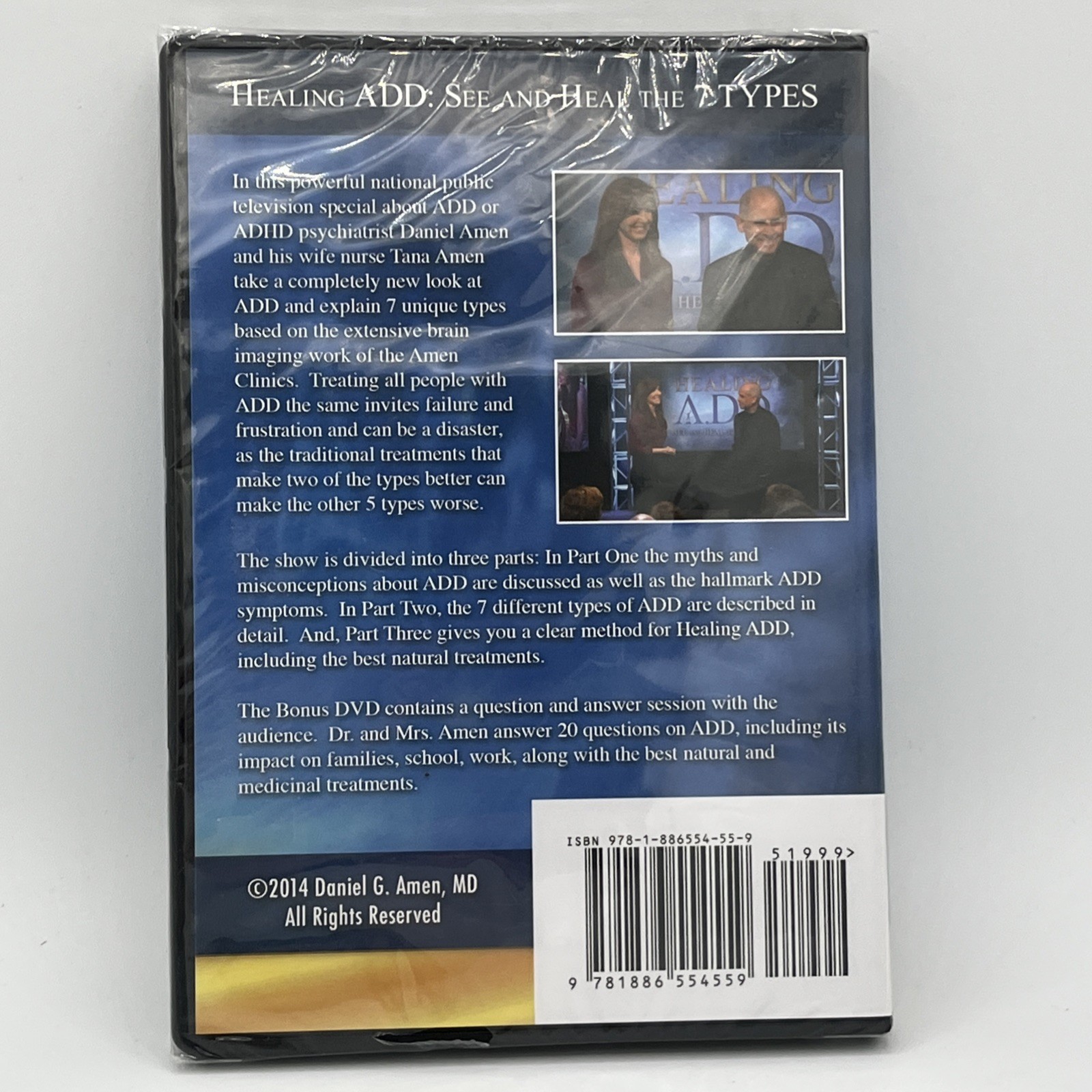 Healing ADD Public Television Special by Daniel G. Amen (2014, DVD) | Brand New