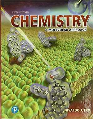Chemistry: A Molecular Approach – Hardcover, by Tro Nivaldo – Acceptable