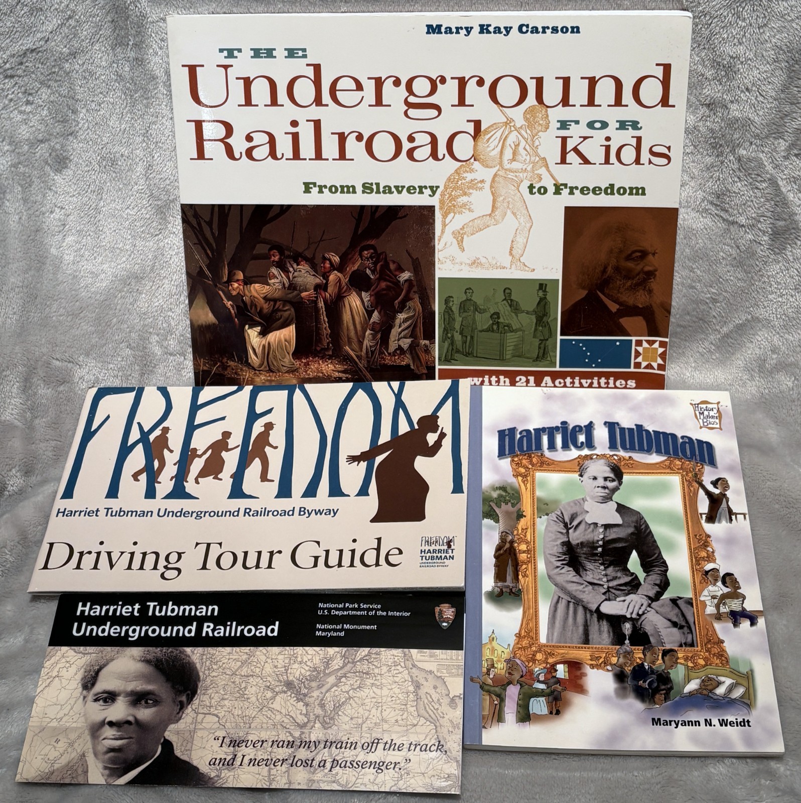Underground Railroad Harriet Tubman LOT (paperback)