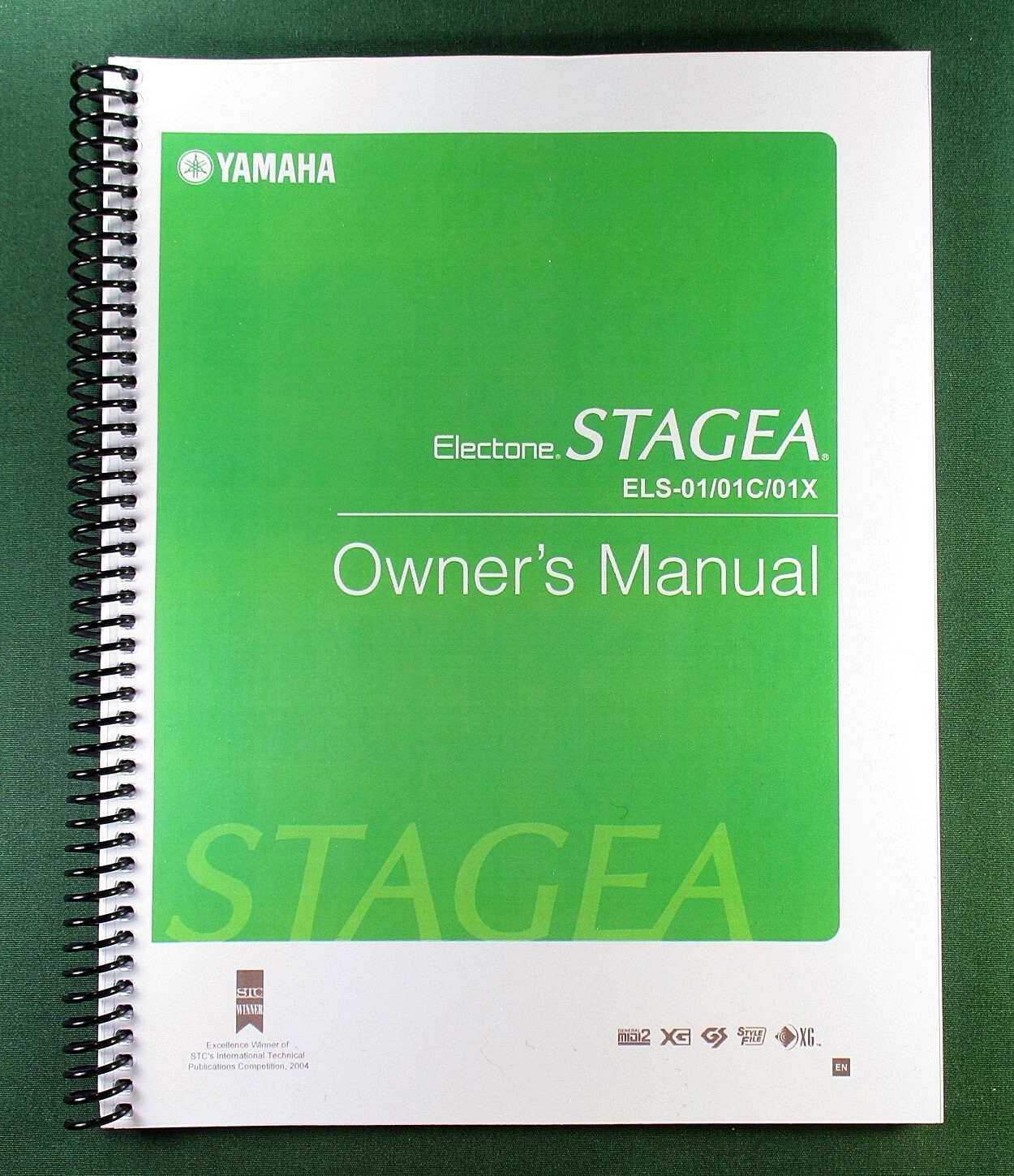 Yamaha ELS-01 Instruction Manual: 248 Pages & Protective Covers!