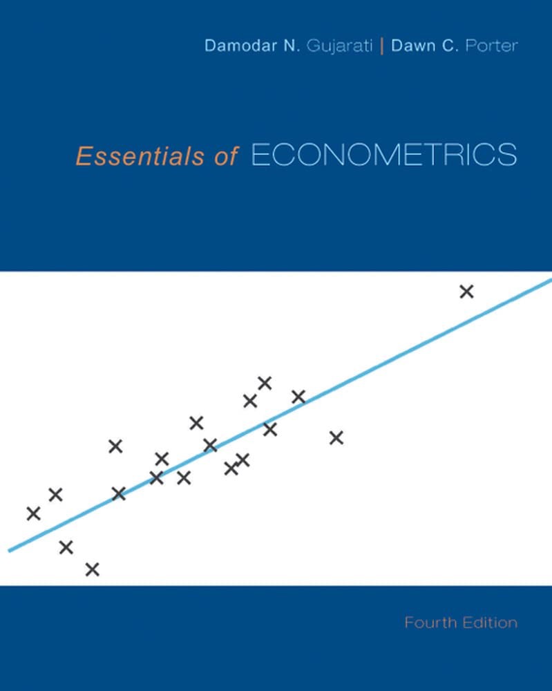 Essentials of Econometrics – hardcover Porter, Dawn C.|Gujarati, Damodar N