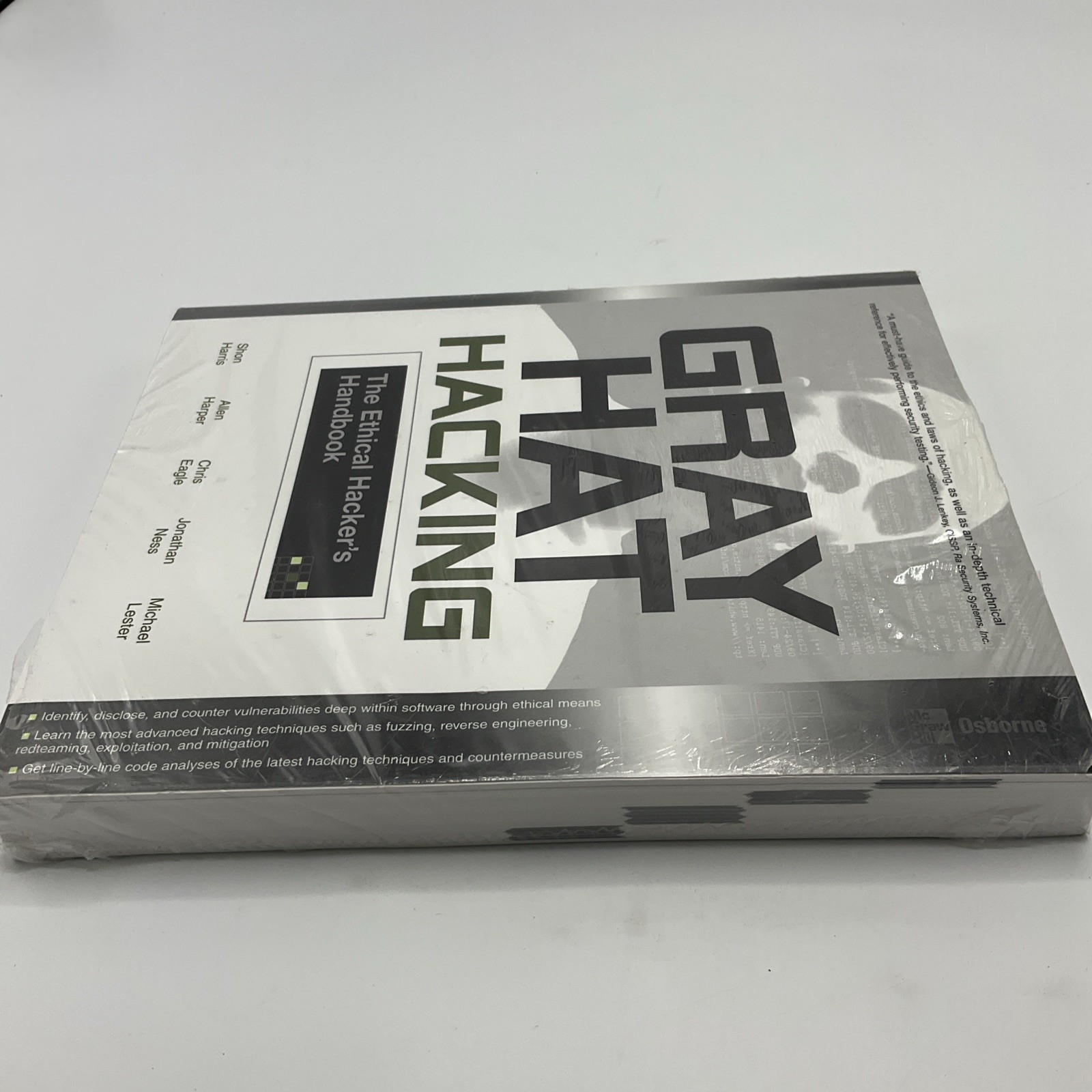 Gray Hat Hacking: The Ethical Hacker’s Handbook by Osborne Mcgraw-Hill: New