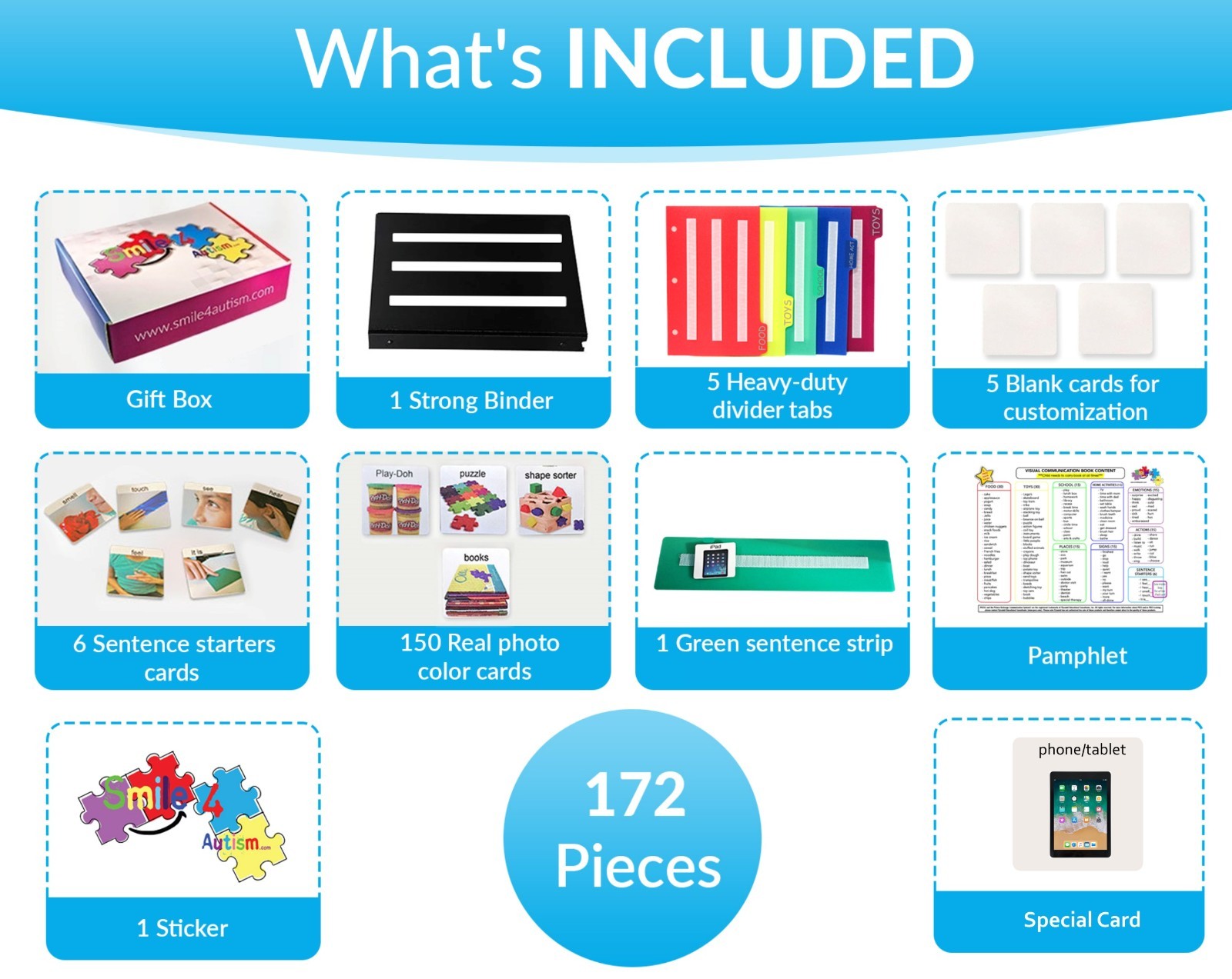 Autism Visual Communication Cards | PECS Book Style | Real Photos or Icons