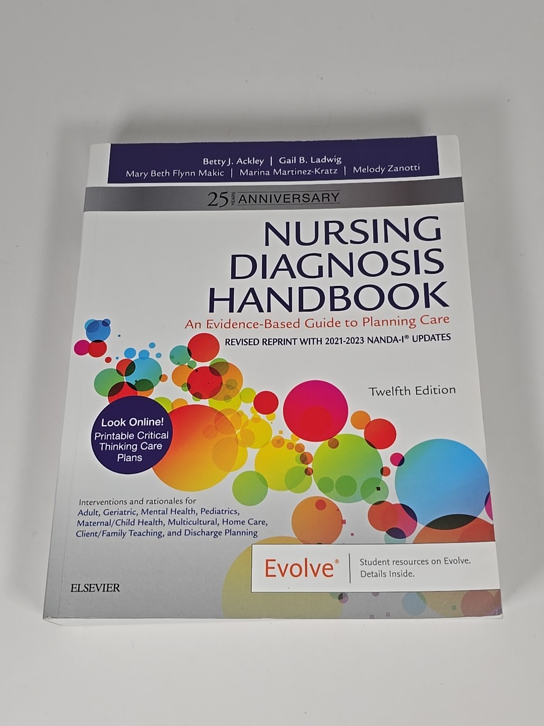 Nursing Diagnosis Handbook, Revised 12th Edition 2021-2023 NANDA-I With Code