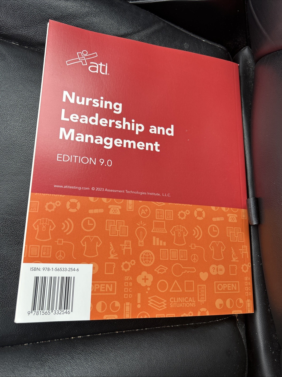 ATI Nursing Leadership and Management Edition 9.0 Review Module Mastery LIKE NEW