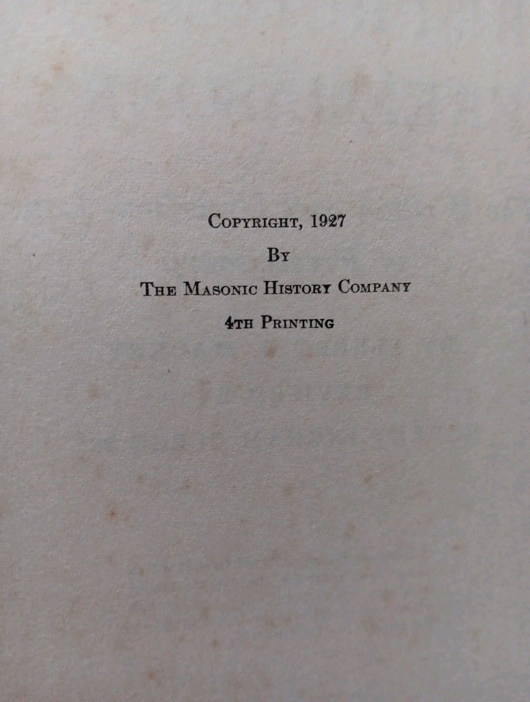 Free-Masonary JurisPrudince Revised 1927 Hardcover Robert J Clegg
