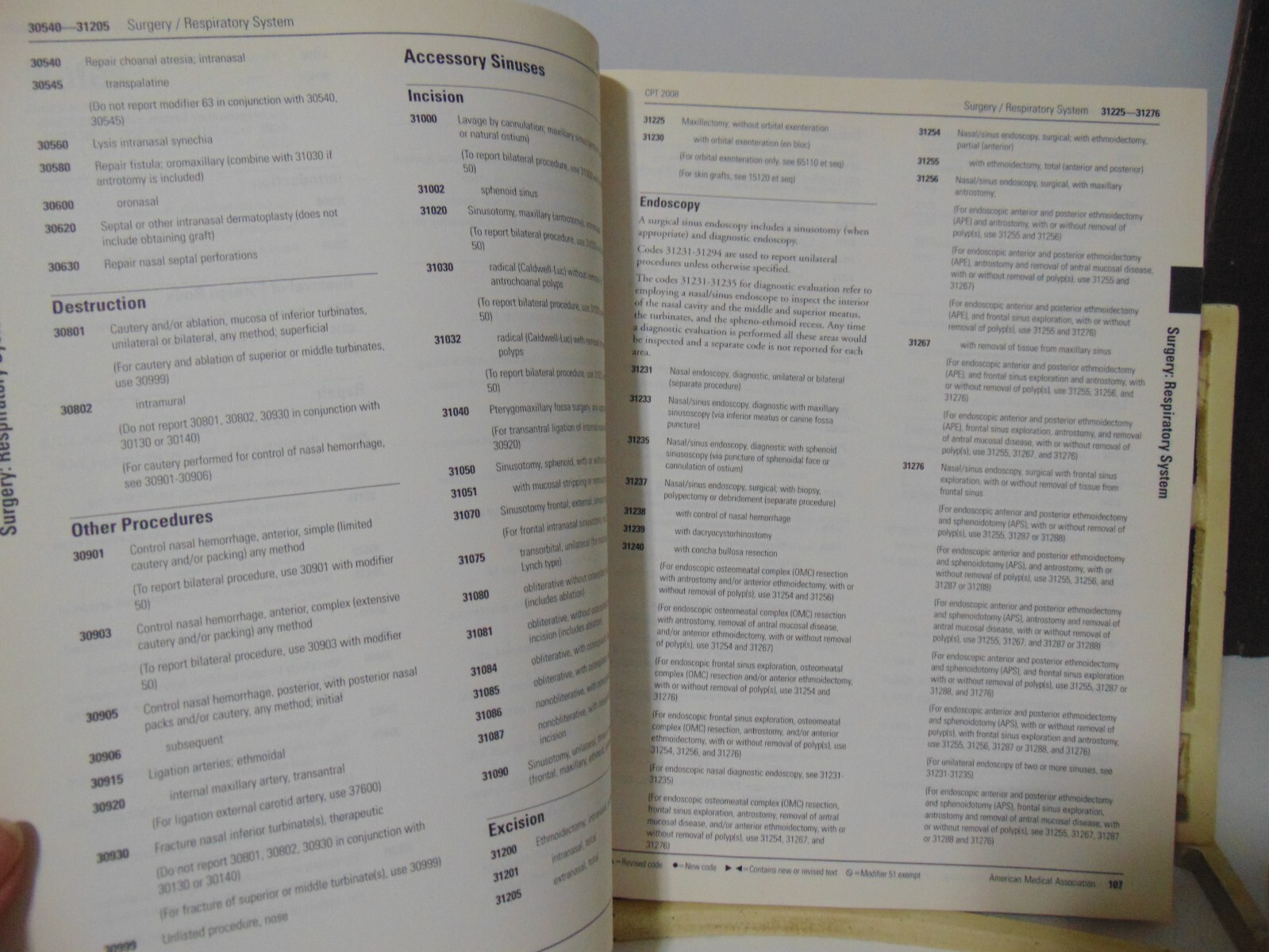 CPT 2008 Standard Edition: Current Procedural Terminology