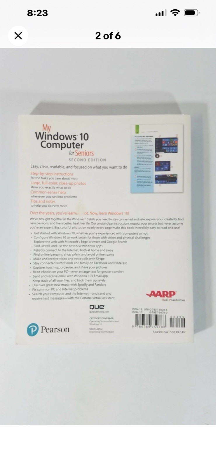 My Windows 10 Computer for Seniors (2018, PB) by Michael R. Miller