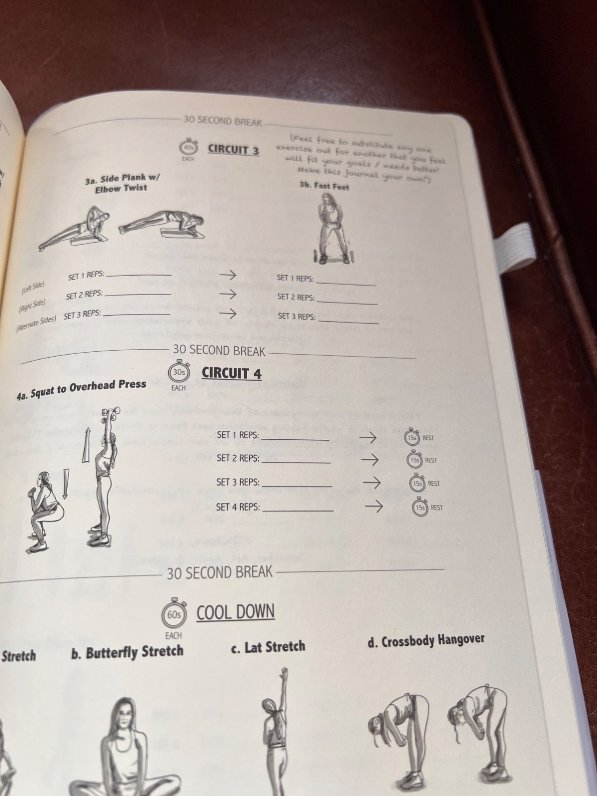 ORANGE BADSS BODY GOALS JOURNAL: BOOTY SHAPING & RESISTANCE TRAINING NEW