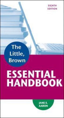 Little, Brown Essential Handbook by Jane E. Aaron (2013, Spiral)