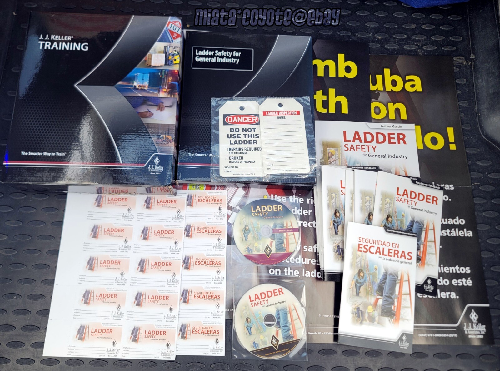 Ladder Safety for General Industry – DVD Training Kit – US SELLER