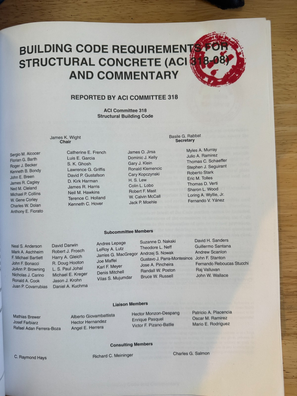 ACI 318-08 Building Code Requirements for Structural Concrete and Commentary