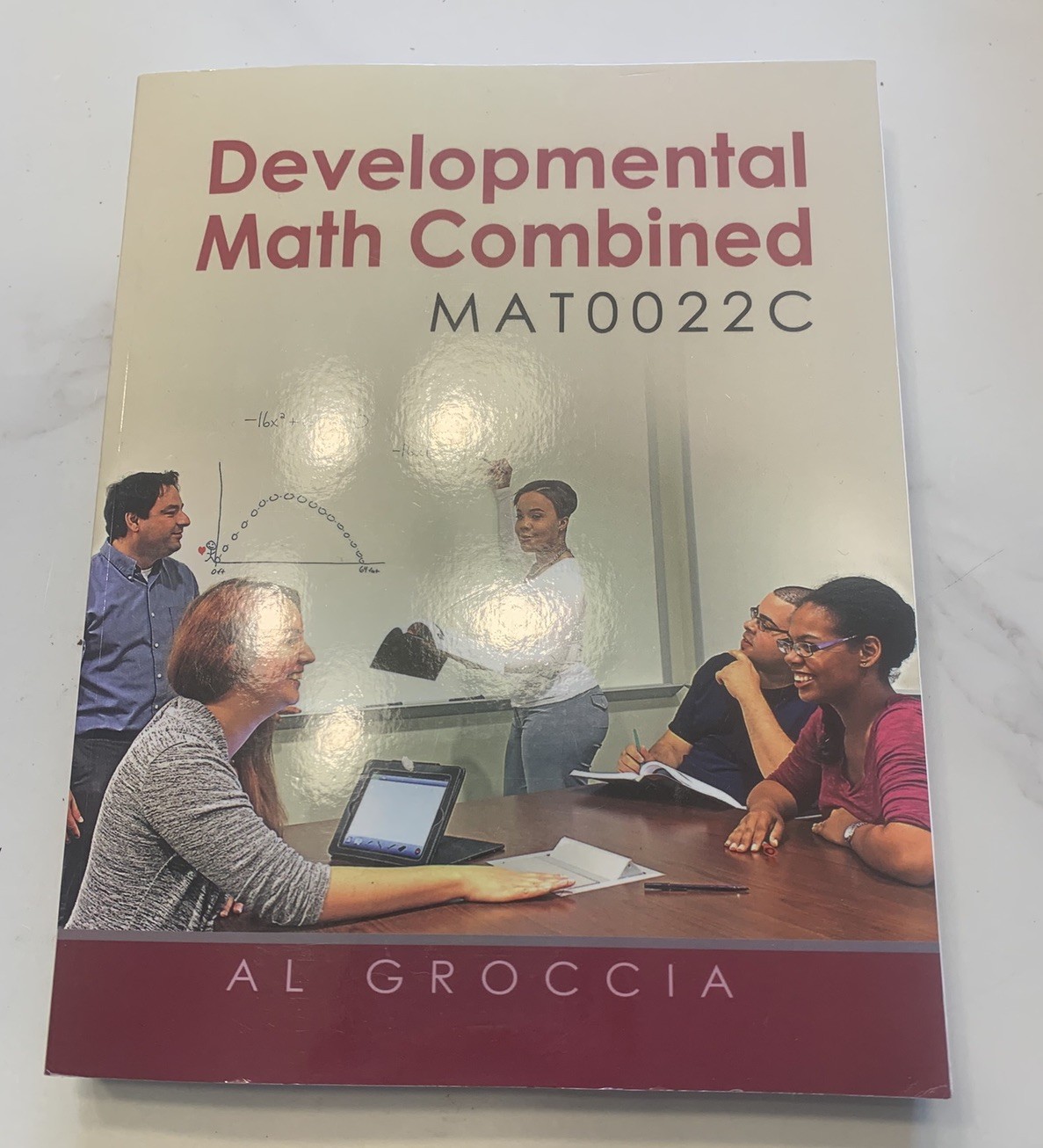 Developmental Math Combined Mat0022C Al Groccia Book Paperback Valencia