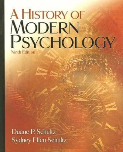 A History of Modern Psychology – Hardcover By Schultz, Duane P. – GOOD