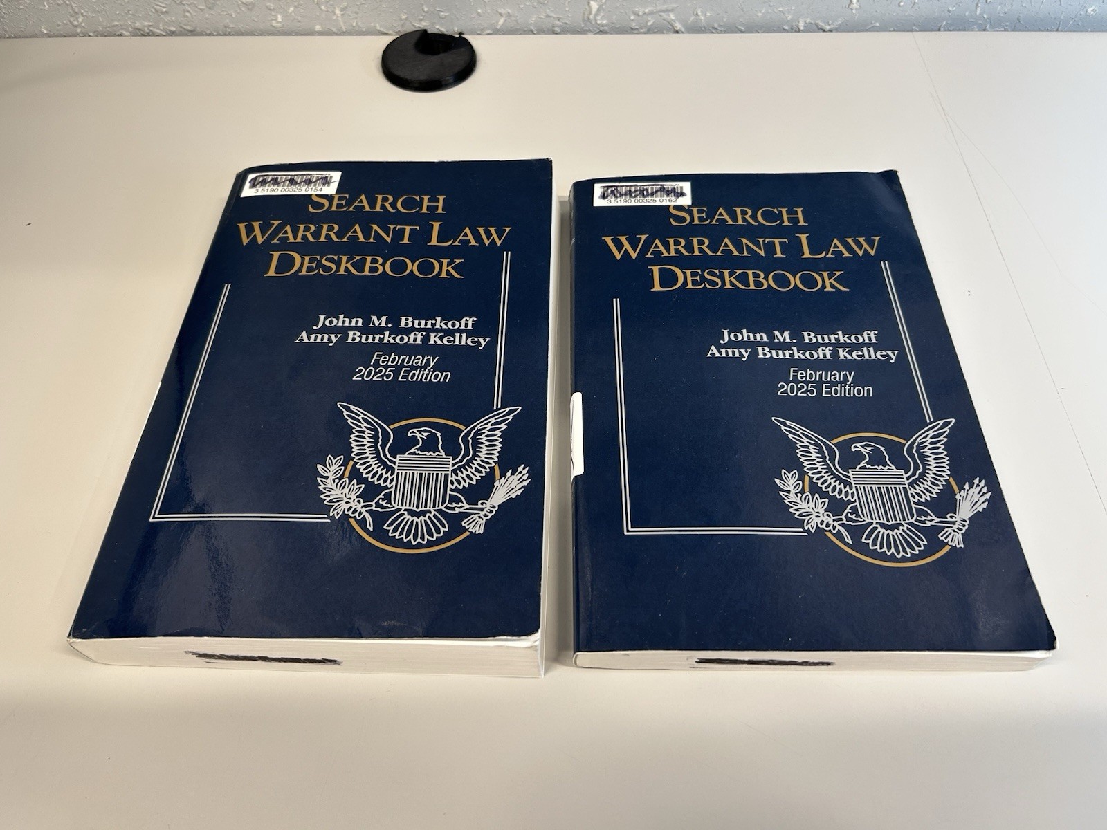 Search Warrant Law Deskbook 2025 Edition by Burkoff, Kelley – Thomson Reuters