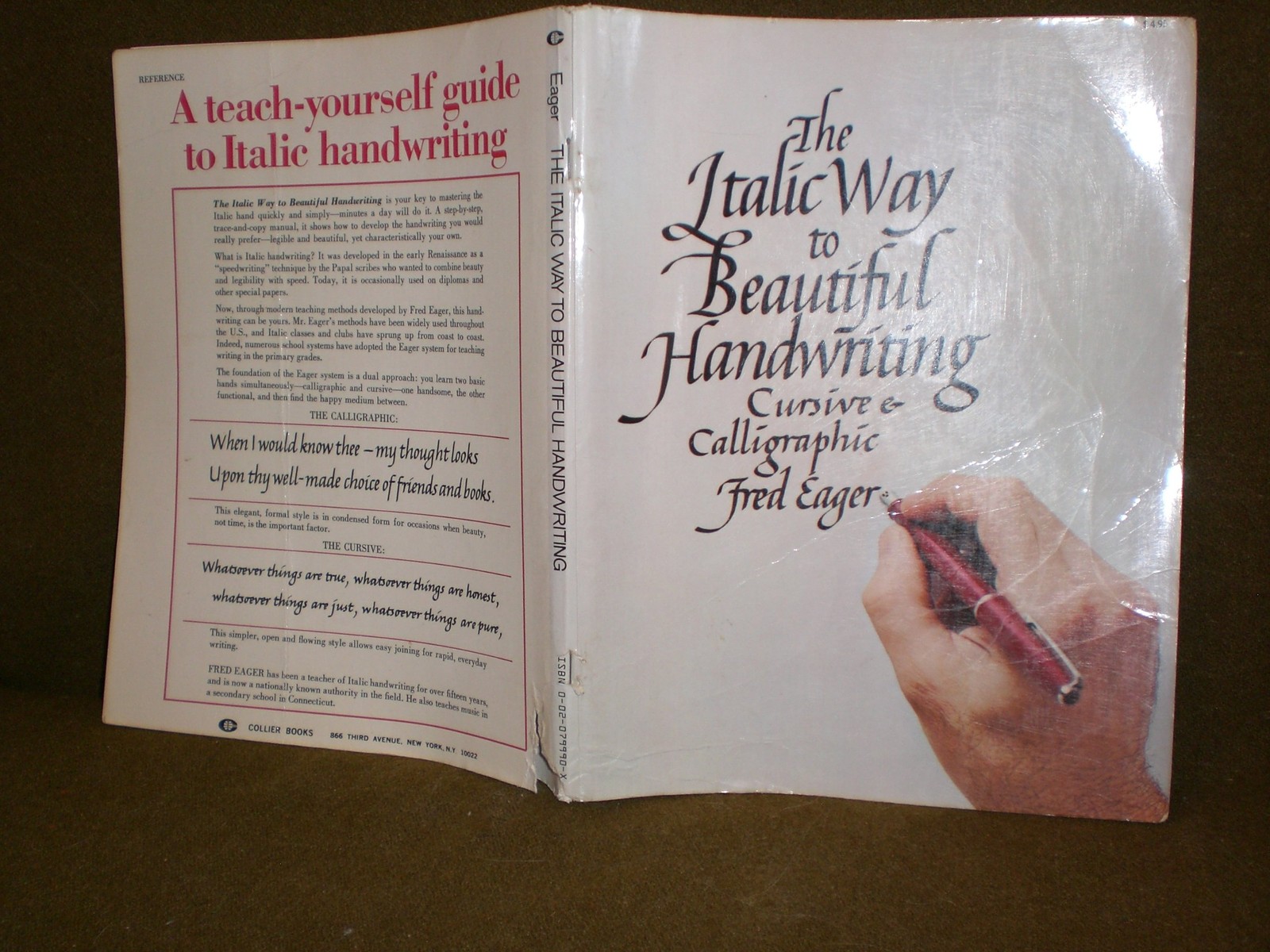 The Italic Way to Beautiful Handwriting: Cursive and Calligraphic Eager, Fre…
