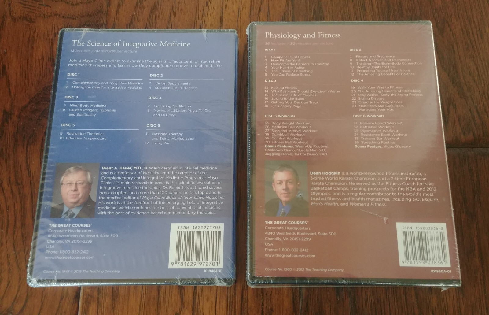 *NEW SEALED* The Great Courses: Medicine, Physiology, & Fitness DVDs and Books