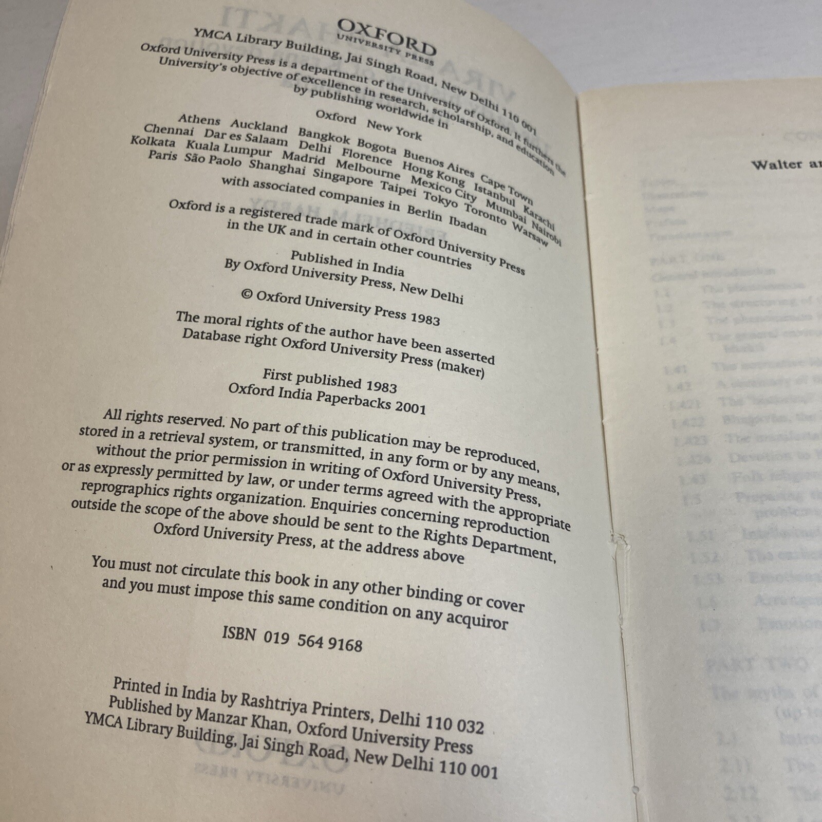 Oxford University South Asian Studies Ser.: Viraha-Bhakti : The Early History of