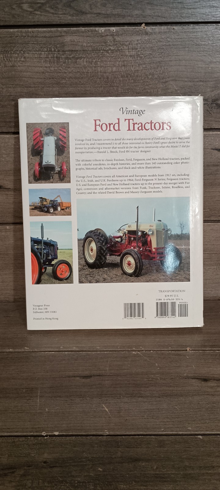 Vintage Ford Tractors Book 1997 160 Pages Robert Pripps