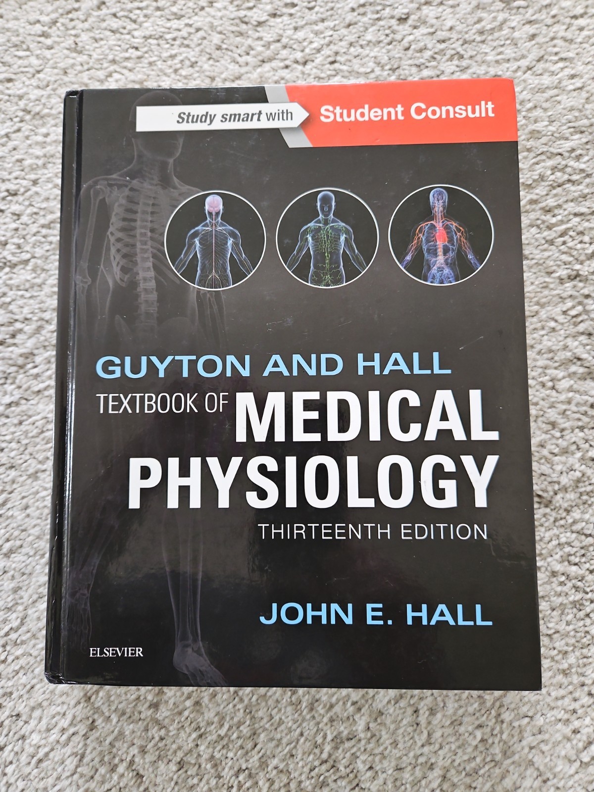 Guyton and Hall Textbook of Medical Physiology Hardcover Thirteenth Edition