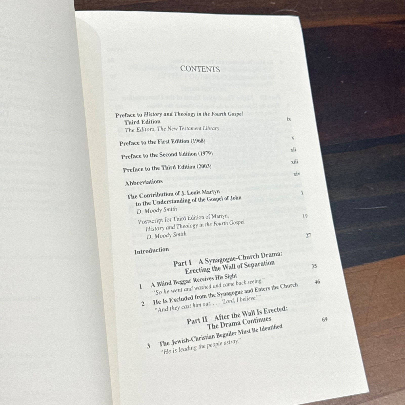 HISTORY AND THEOLOGY IN THE FOURTH GOSPEL J. Louis Martyn The N.T. Library Comm.