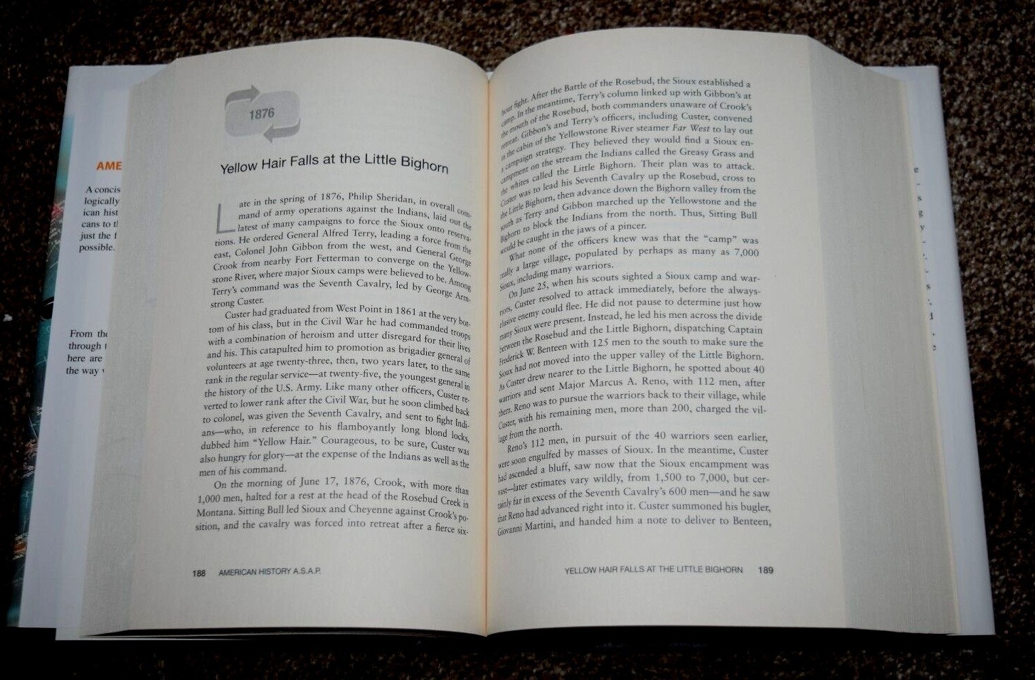 “AM HISTORY & SCIENCE A.S.A.P. – 400 Events,” HC BOOK 656 Pages, New (c) 2003