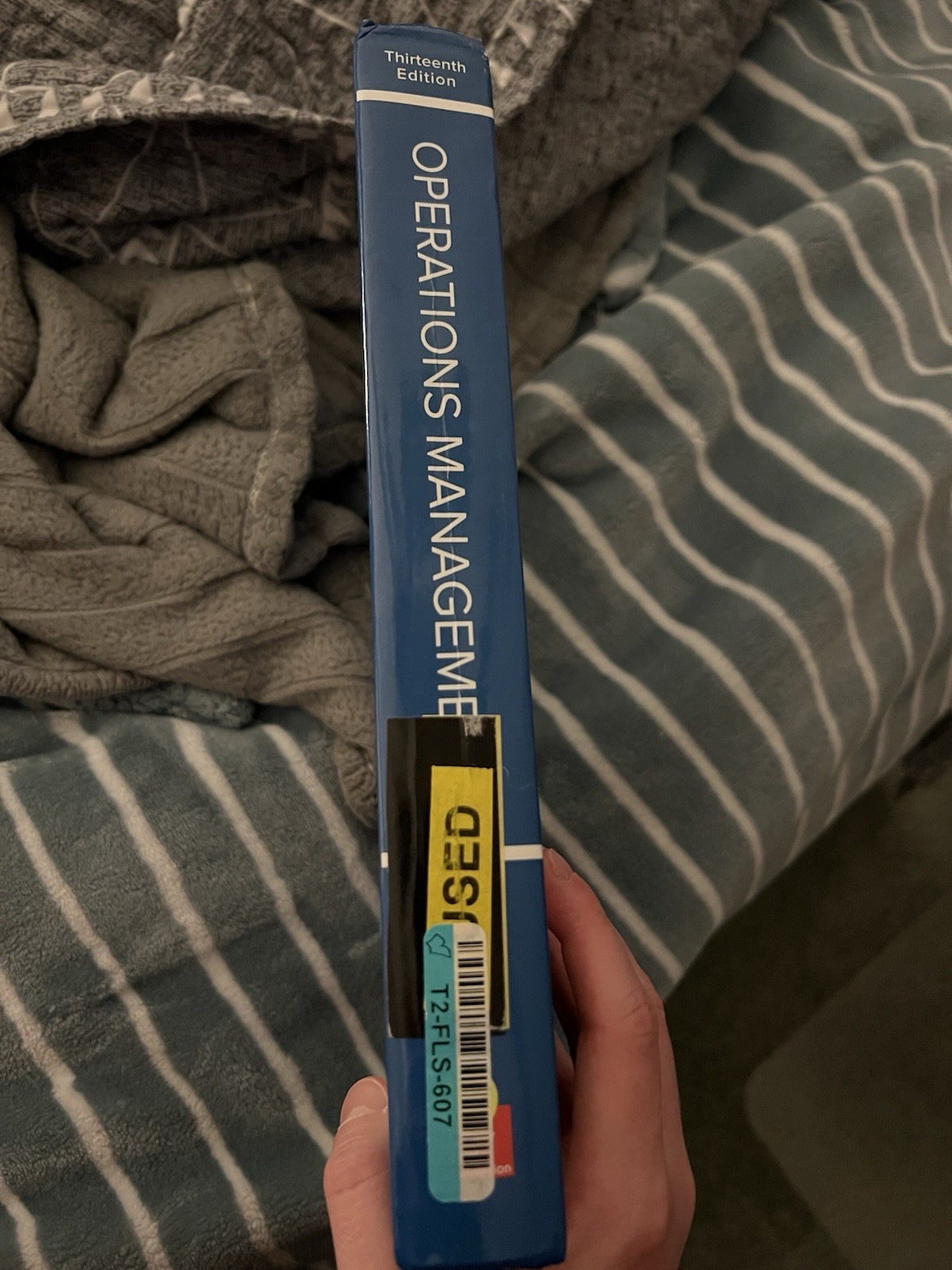 McGraw Hill Operations Management Thirteenth Edition Hardcover