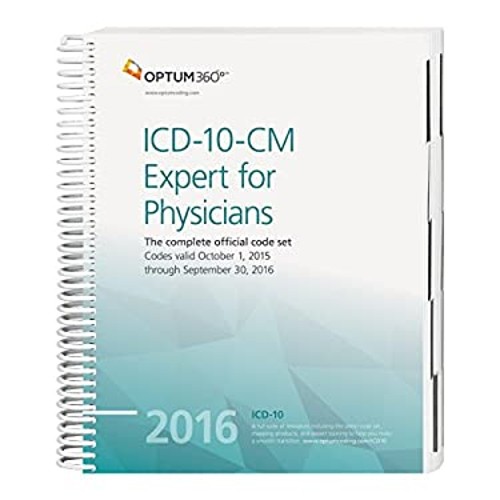 ICD-10-CM Expert for Physicians 2016 Spiral