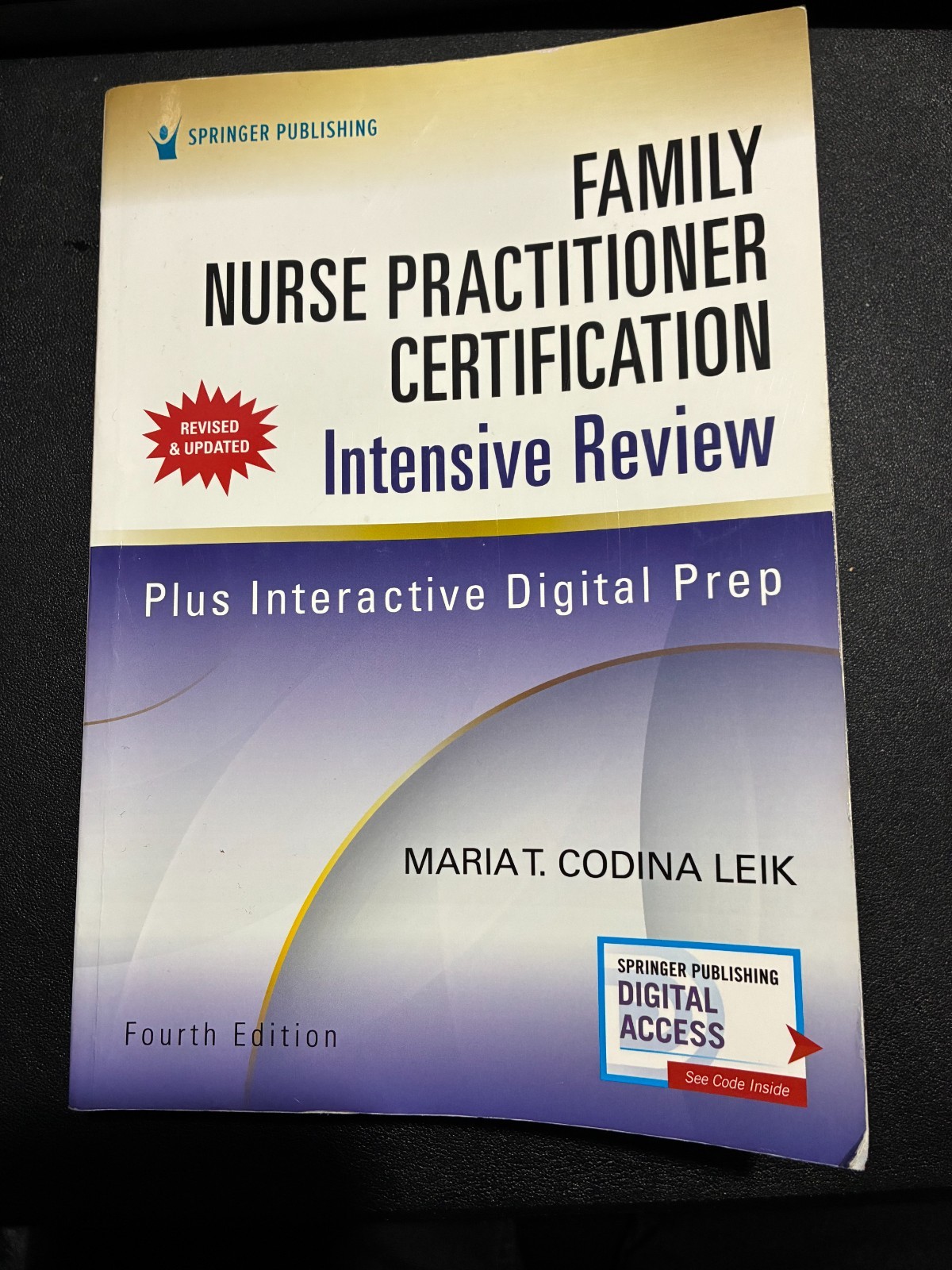 FNP Family Nurse Practitioner Certification Intensive Review Codina Leik 4th Ed.