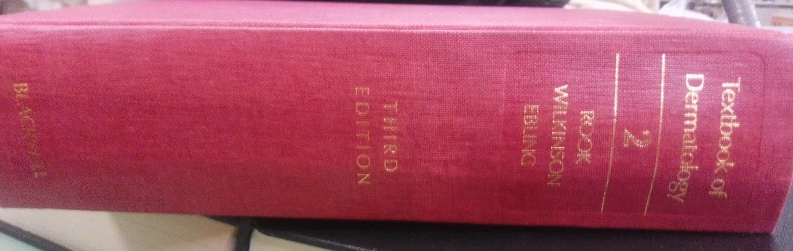 Textbook of Dermatology Arthur Rook, Volume 2, 3rd Edition 1979 1st Printing