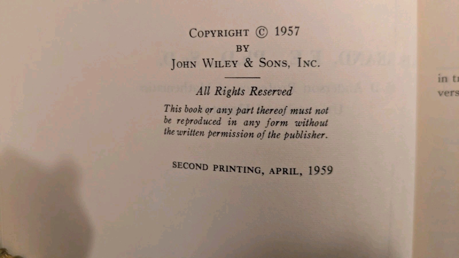 Louis Brand, VECTOR ANALYSIS, 1959, HB, John Wily & Sons, Mathematics, 282 Pages
