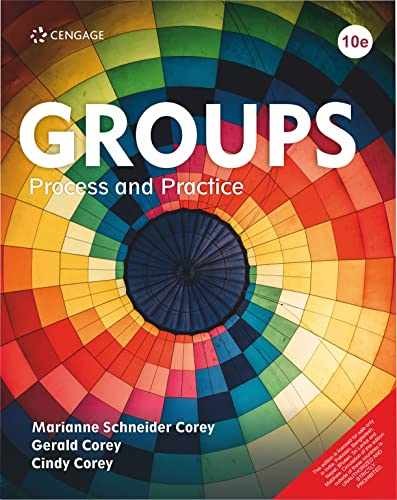 CENGAGE INDIA Groups – Unknown Binding, by MARIANNE SCHNEIDER COREY – Very Good
