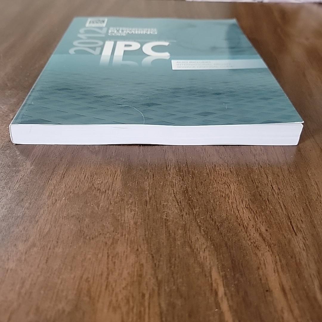 IPC International Plumbing Code 2012 PB Private Sewage Disposal ICC