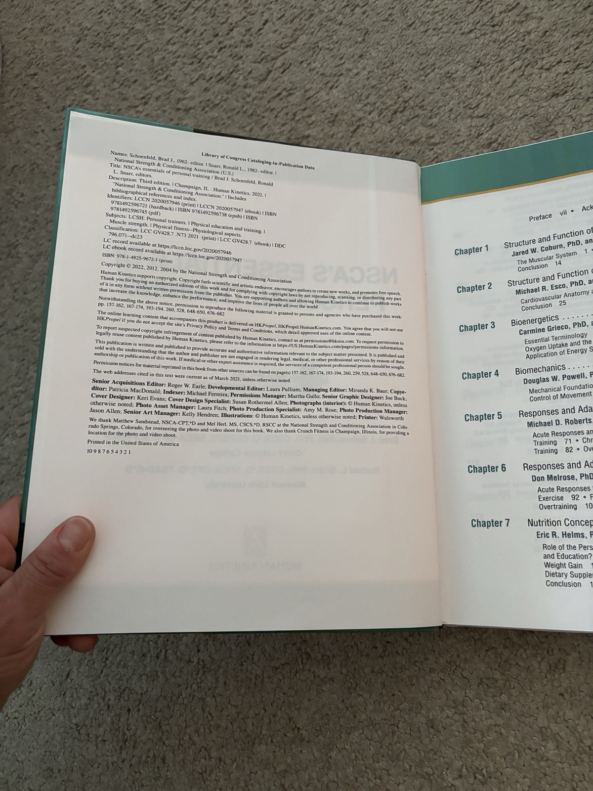 NSCA’s Essentials of Personal Training Third 3rd edition Brad J. Schoenfeld
