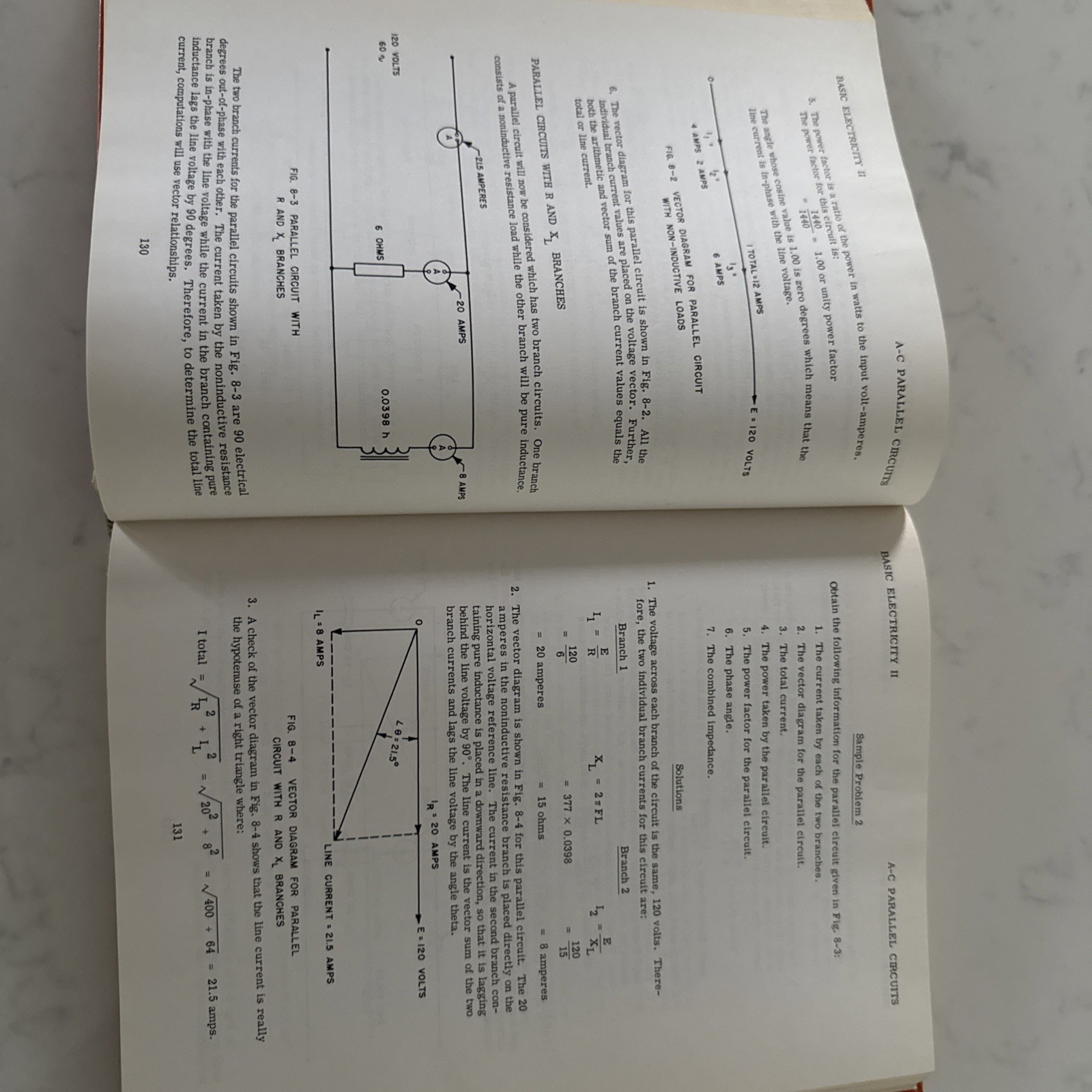 1963 ALTERNATING CURRENT FUNDAMENTALS TEXT BOOK by John R. Duff, 442 Pages