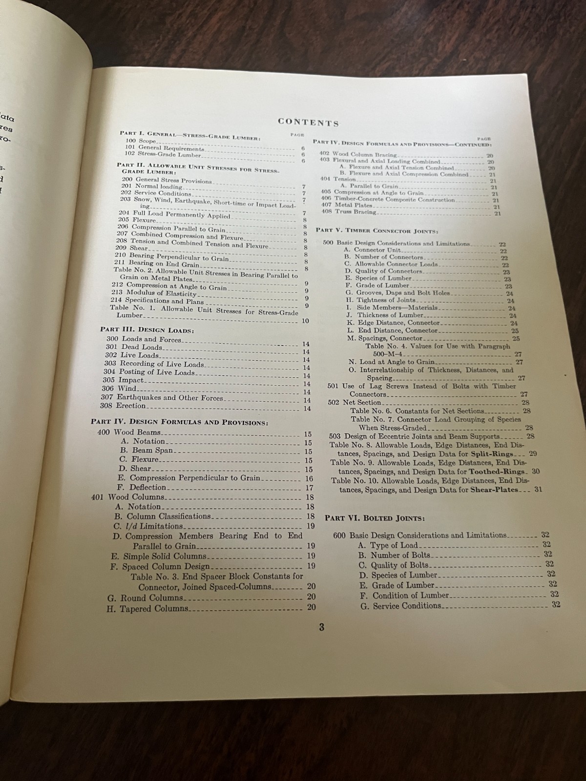 Vintage National Design Specification for Stress-Grade Lumber and.. 1957 Edition