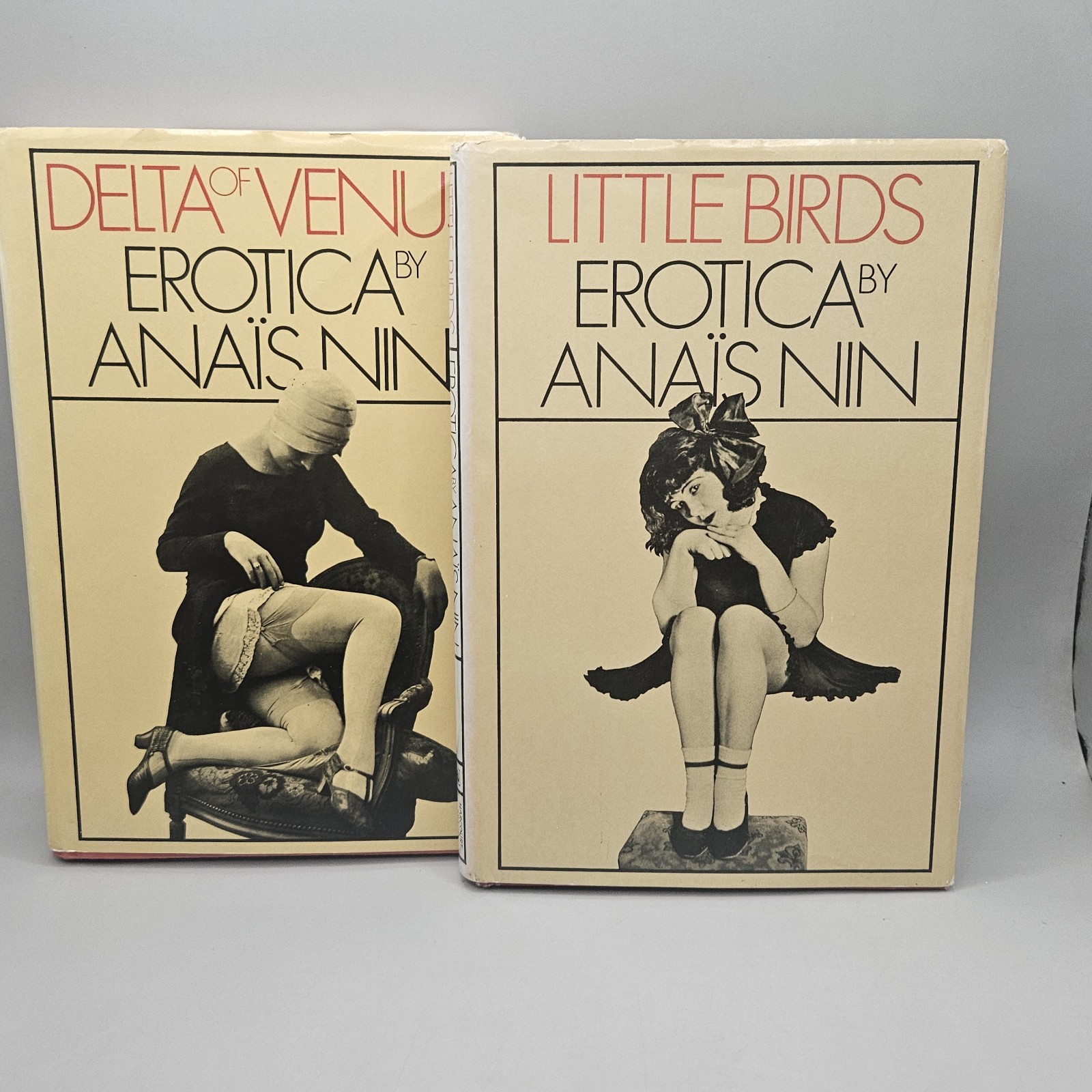 DELTA OF VENUS LITTLE BIRDS EROTICA Books by Anais Nin BCE HC/DJ 1977