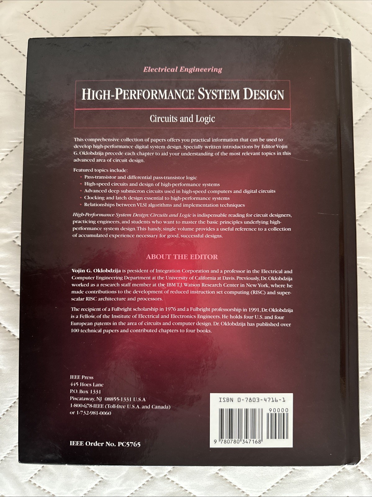 IEEE Press Series on Microelectronic Systems Ser.: High-Performance System…