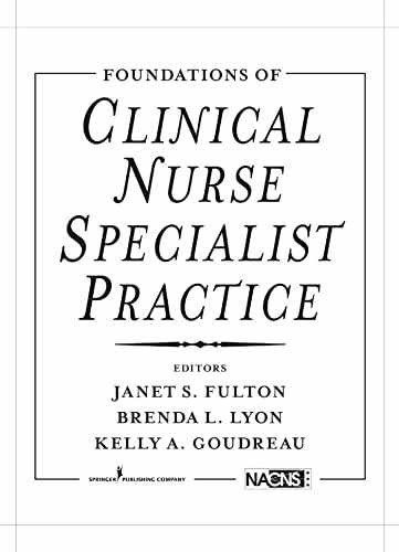 Foundations of Clinical Nurse – Hardcover, by Fulton PhD RN – Very Good